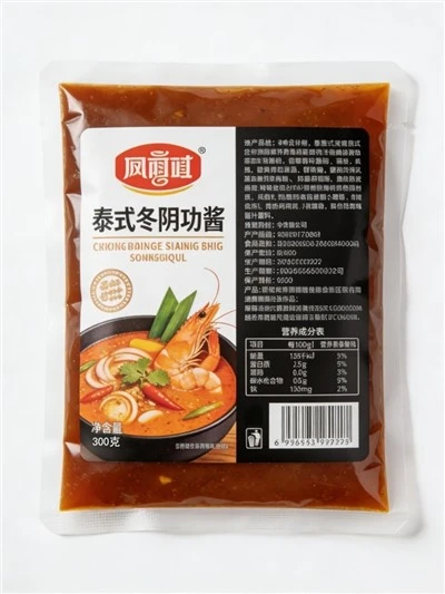 Bolsa de embalaje para salsa de alta-temperatura